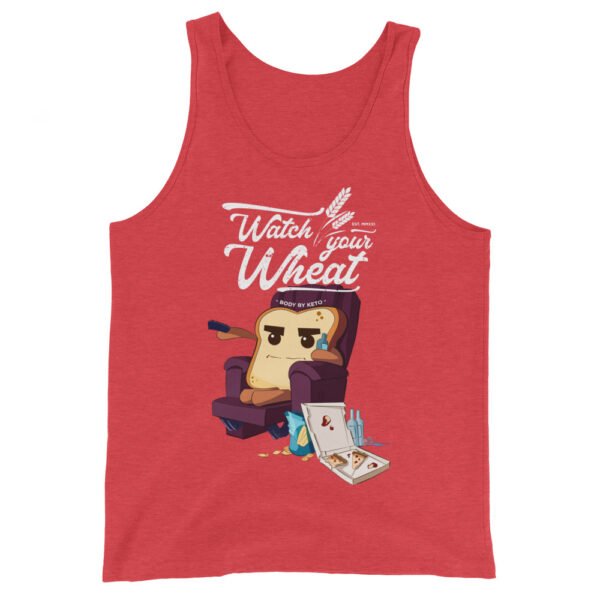 Watch Your Wheat - Unisex Tank Top - Image 6