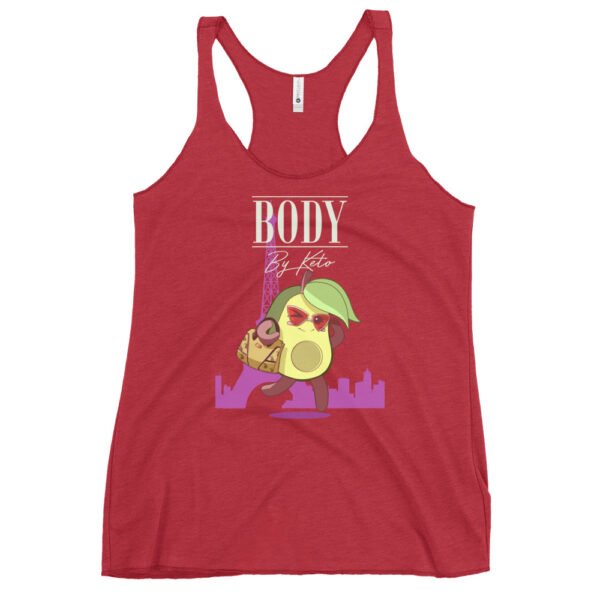 Body by Keto - Women's Racerback Tank - Image 3